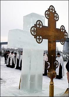 19 января 2006 г., Барнаул   Крещение на р.Обь 
