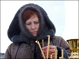 19 января 2006 г., Барнаул   Крещение на р.Обь 