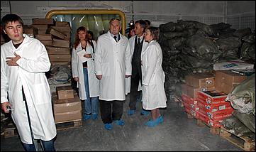 19 сентября 2006 г., Барнаул   Как перерабатывают рыбу на барнаульском предприятии "Диаф"?