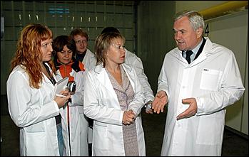 19 сентября 2006 г., Барнаул   Как перерабатывают рыбу на барнаульском предприятии "Диаф"?