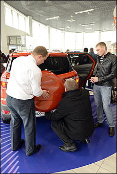    Фотопортрет о презентации нового городского кроссовера  Ford EcoSport!