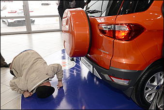    Фотопортрет о презентации нового городского кроссовера  Ford EcoSport!