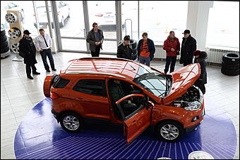    Фотопортрет о презентации нового городского кроссовера  Ford EcoSport!