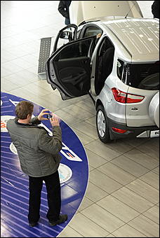    Фотопортрет о презентации нового городского кроссовера  Ford EcoSport!