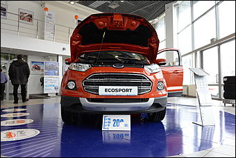    Фотопортрет о презентации нового городского кроссовера  Ford EcoSport!