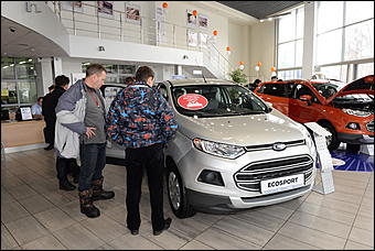    Фотопортрет о презентации нового городского кроссовера  Ford EcoSport!
