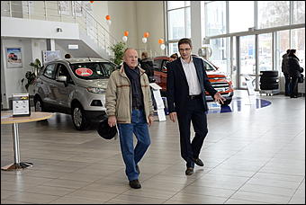    Фотопортрет о презентации нового городского кроссовера  Ford EcoSport!