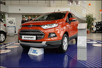    Фотопортрет о презентации нового городского кроссовера  Ford EcoSport!