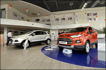    Фотопортрет о презентации нового городского кроссовера  Ford EcoSport!
