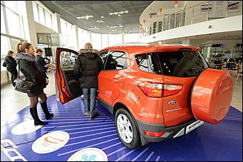    Фотопортрет о презентации нового городского кроссовера  Ford EcoSport!