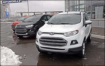    Фотопортрет о презентации нового городского кроссовера  Ford EcoSport!