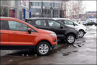    Фотопортрет о презентации нового городского кроссовера  Ford EcoSport!