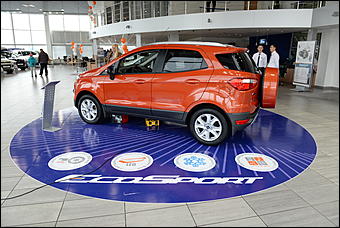    Фотопортрет о презентации нового городского кроссовера  Ford EcoSport!