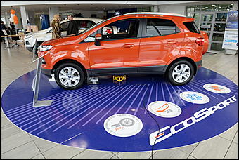    Фотопортрет о презентации нового городского кроссовера  Ford EcoSport!