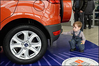    Фотопортрет о презентации нового городского кроссовера  Ford EcoSport!