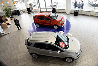    Фотопортрет о презентации нового городского кроссовера  Ford EcoSport!