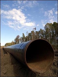 20 сентября 2006 г., Барнаул   Проверка работ по прокладке газопровода на участке Троицкое-Бийск