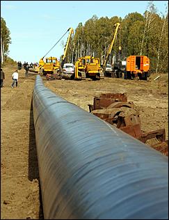 20 сентября 2006 г., Барнаул   Проверка работ по прокладке газопровода на участке Троицкое-Бийск