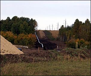 20 сентября 2006 г., Барнаул   Проверка работ по прокладке газопровода на участке Троицкое-Бийск