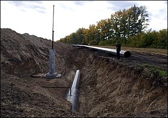 20 сентября 2006 г., Барнаул   Проверка работ по прокладке газопровода на участке Троицкое-Бийск