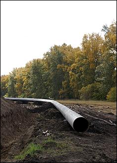 20 сентября 2006 г., Барнаул   Проверка работ по прокладке газопровода на участке Троицкое-Бийск