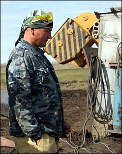 20 сентября 2006 г., Барнаул   Проверка работ по прокладке газопровода на участке Троицкое-Бийск