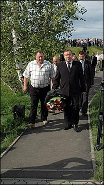 7 августа 2006 г., с. Верх-Обское   День памяти Михаила Евдокимова