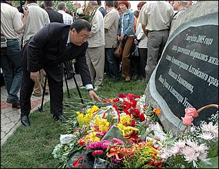 7 августа 2006 г., с. Верх-Обское   День памяти Михаила Евдокимова