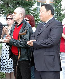 7 августа 2006 г., с. Верх-Обское   День памяти Михаила Евдокимова