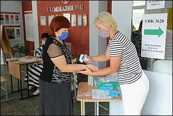 1 июль 2020 г., Барнаул   Кто с медведем, кто с детьми. Как Барнаул голосует по поправкам в Конституцию 