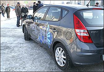 1 марта 2009 г, Барнаул, Автоцентр АНТ   Презентация двух новых марок Hyundai i30 и ix55