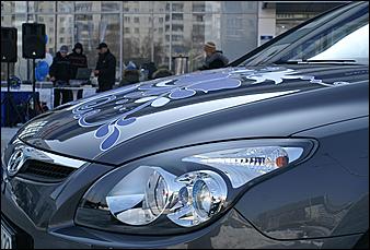 1 марта 2009 г, Барнаул, Автоцентр АНТ   Презентация двух новых марок Hyundai i30 и ix55