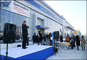 1 марта 2009 г, Барнаул, Автоцентр АНТ   Презентация двух новых марок Hyundai i30 и ix55