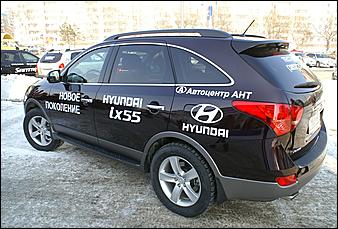 1 марта 2009 г, Барнаул, Автоцентр АНТ   Презентация двух новых марок Hyundai i30 и ix55