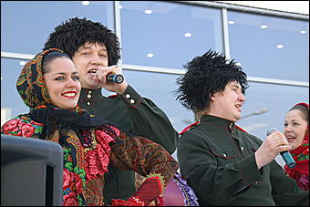 1 марта 2009 г, Барнаул, Автоцентр АНТ   Презентация двух новых марок Hyundai i30 и ix55