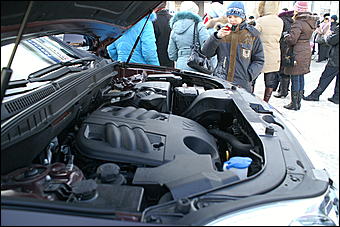 1 марта 2009 г, Барнаул, Автоцентр АНТ   Презентация двух новых марок Hyundai i30 и ix55