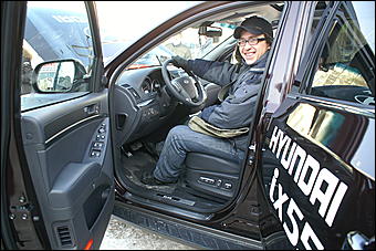 1 марта 2009 г, Барнаул, Автоцентр АНТ   Презентация двух новых марок Hyundai i30 и ix55