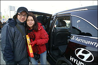 1 марта 2009 г, Барнаул, Автоцентр АНТ   Презентация двух новых марок Hyundai i30 и ix55