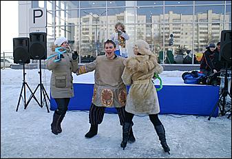 1 марта 2009 г, Барнаул, Автоцентр АНТ   Презентация двух новых марок Hyundai i30 и ix55