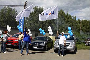 18 - 19 августа 2012 г., Барнаул   Автоцентр АНТ - официальный дилер Hyundai посетил конные бега на "Кубке губернатора 2012"

