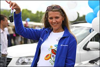 18 - 19 августа 2012 г., Барнаул   Автоцентр АНТ - официальный дилер Hyundai посетил конные бега на "Кубке губернатора 2012"
