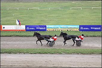 18 - 19 августа 2012 г., Барнаул   Автоцентр АНТ - официальный дилер Hyundai посетил конные бега на "Кубке губернатора 2012"
