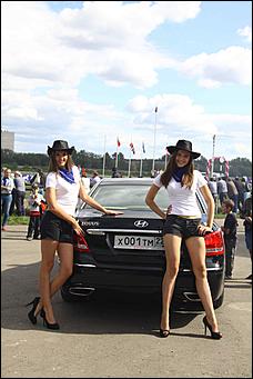 18 - 19 августа 2012 г., Барнаул   Автоцентр АНТ - официальный дилер Hyundai посетил конные бега на "Кубке губернатора 2012"
