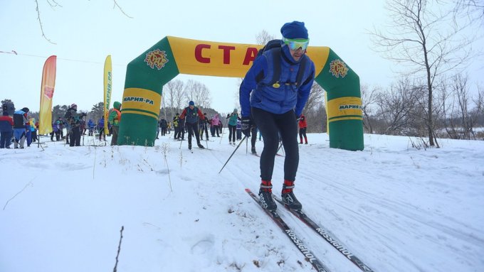 3 марта 2018 г., Барнаул. Екатерина Смолихина   От Черемного до Барнаула: как в крае прошёл 50-километровый лыжный марафон