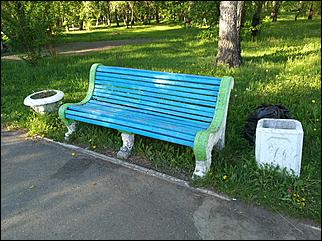 28.06.2017. Барнаул. Фото: Александра Черданцева   Было и прошло: как сегодня выглядит барнаульский парк "Изумрудный"