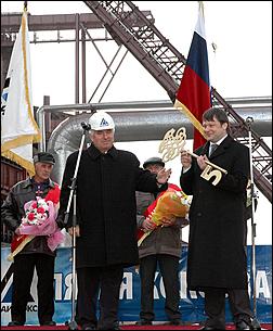 20 октября 2006 г., Заринск   Запуск  пятой коксовой батареи