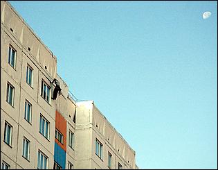 12 сентября 2006 г., Барнаул   Посещение В.Колгановым строящихся объектов социального назначения 