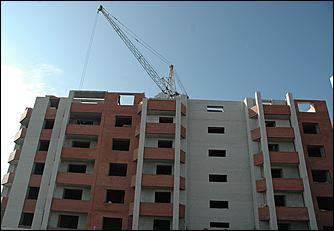 12 сентября 2006 г., Барнаул   Посещение В.Колгановым строящихся объектов социального назначения 