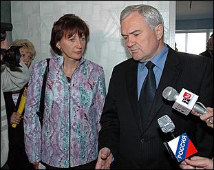 12 сентября 2006 г., Барнаул   Посещение В.Колгановым строящихся объектов социального назначения 