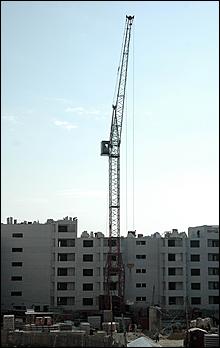 12 сентября 2006 г., Барнаул   Посещение В.Колгановым строящихся объектов социального назначения 